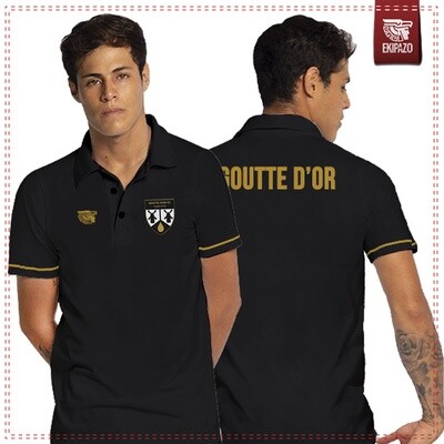 Polo 100% coton Goutte d&#39;Or FC