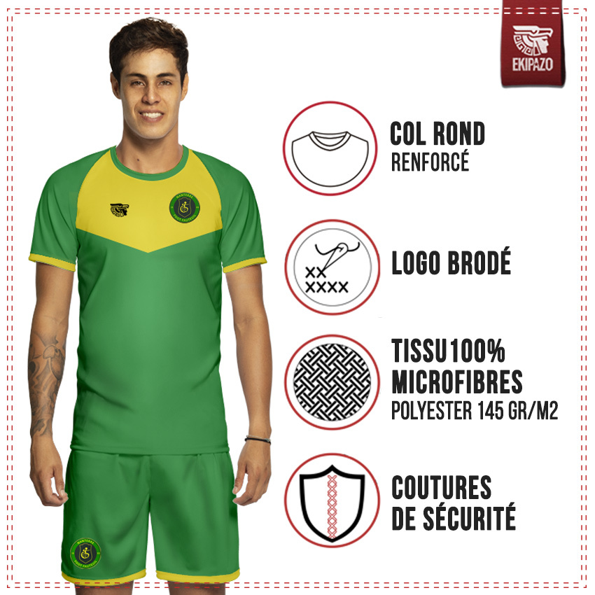 Maillot domicile Nanterre Foot Fauteuil - Boutique Ekipazo - Ekipazo Futbol