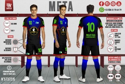 Lot de deux maillots pour Cabachou