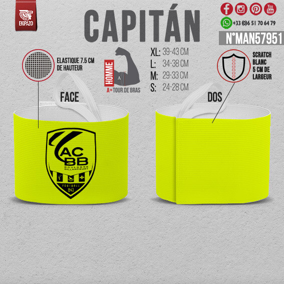Lot de 2 brassards