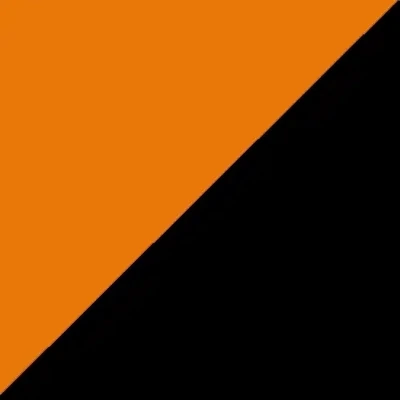 Maillot de foot orange et noir