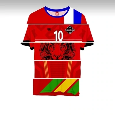 Maillot de foot rouge