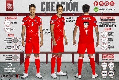 Lot de 7 maillots (solde)