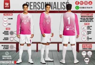 Lot de 14 ensembles maillots shorts + 1 ensemble gardien (solde)