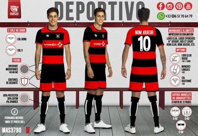 Lot de 14 maillots