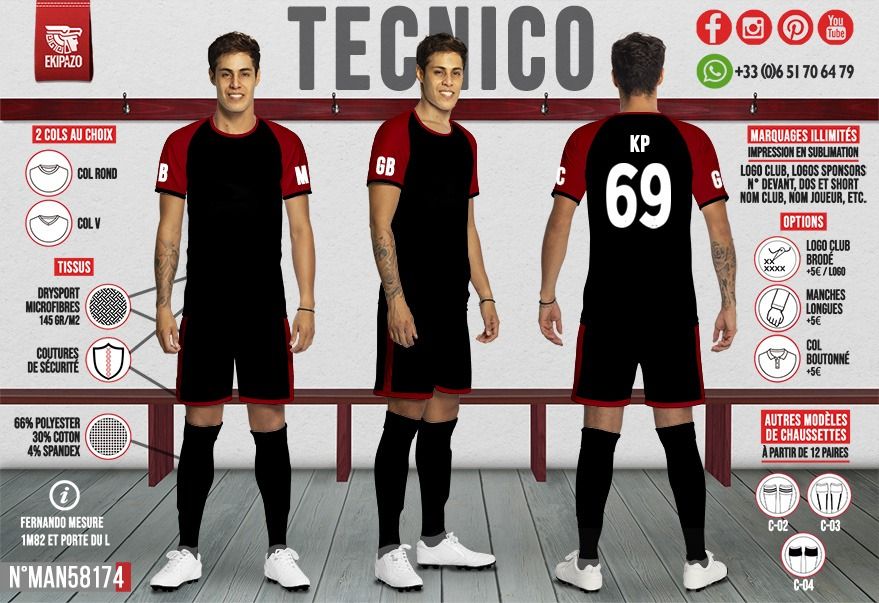 1 maillot en taille M homme