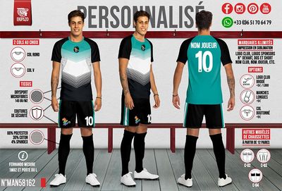 Solde Lot de 11 maillots + shorts