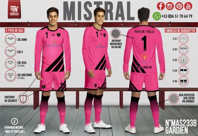 Pack de maillots, d'ensembles et de short (voir devis)