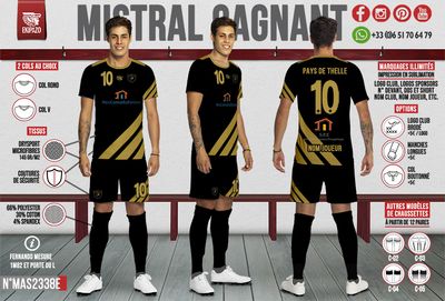 Pack de maillots, d&#39;ensembles et de short (voir devis)