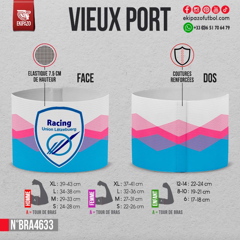 Brassard personnalisé Racing