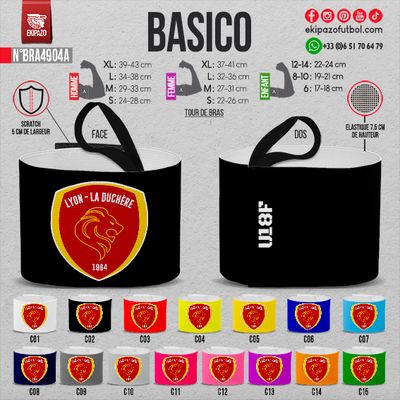 Lot de 4 brassards