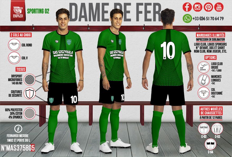Reassort 26 maillots MAS3758