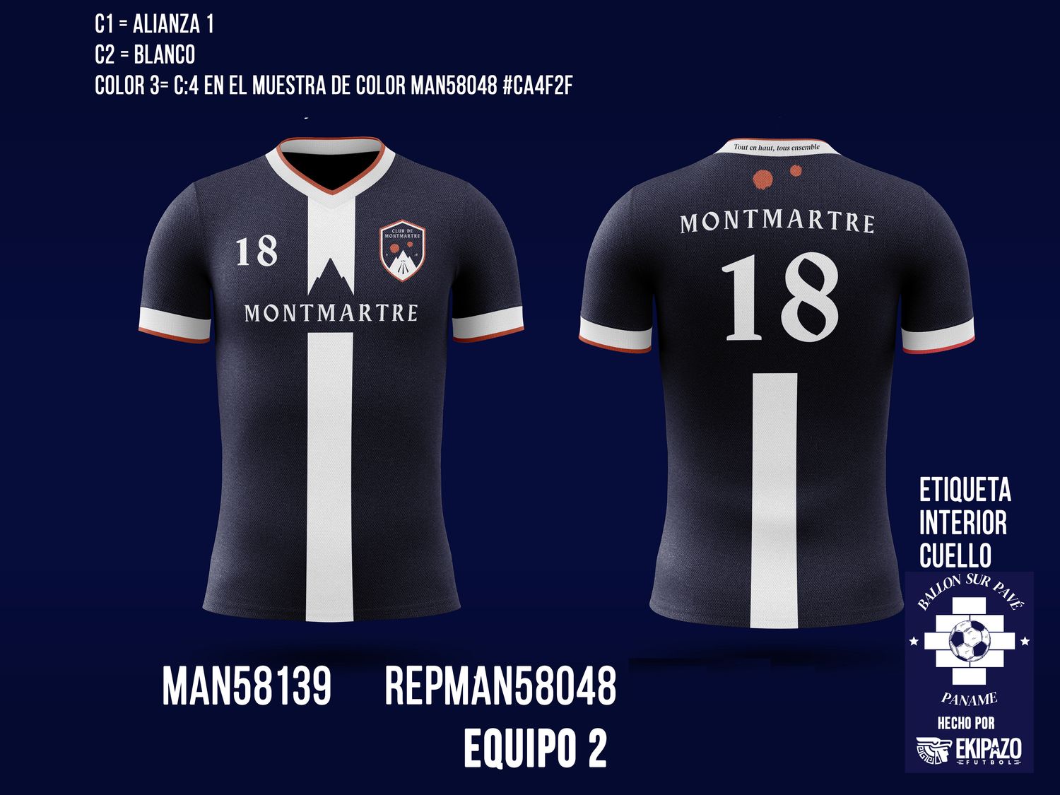 Lot de 10 maillots