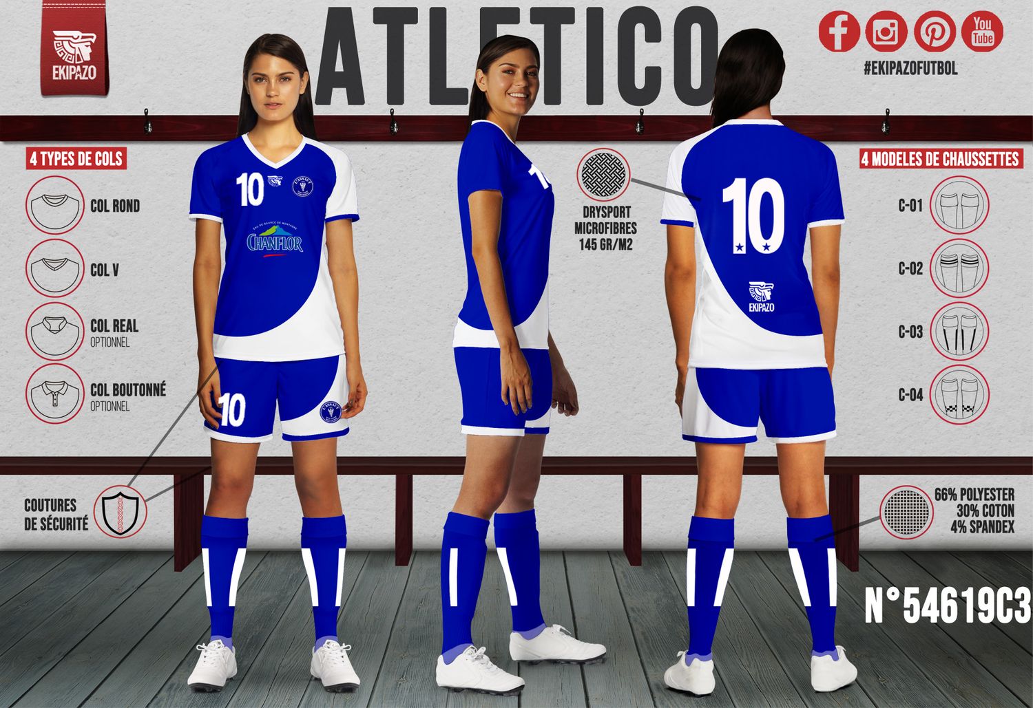 Lot de 5 maillots reassort