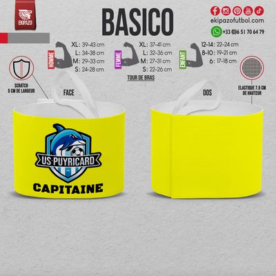 Lot de 18 brassards aves scratch