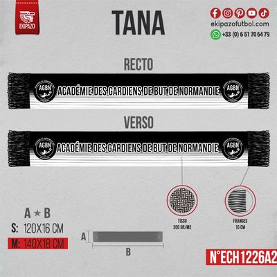 Lot de 2 écharpes en taille M