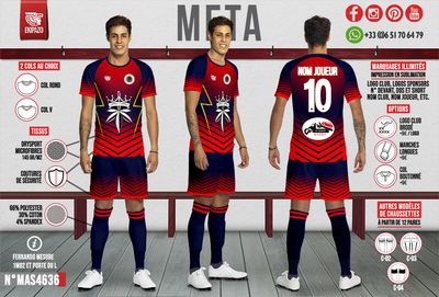 13 Maillots en réassorts (dont 2 gardiens)