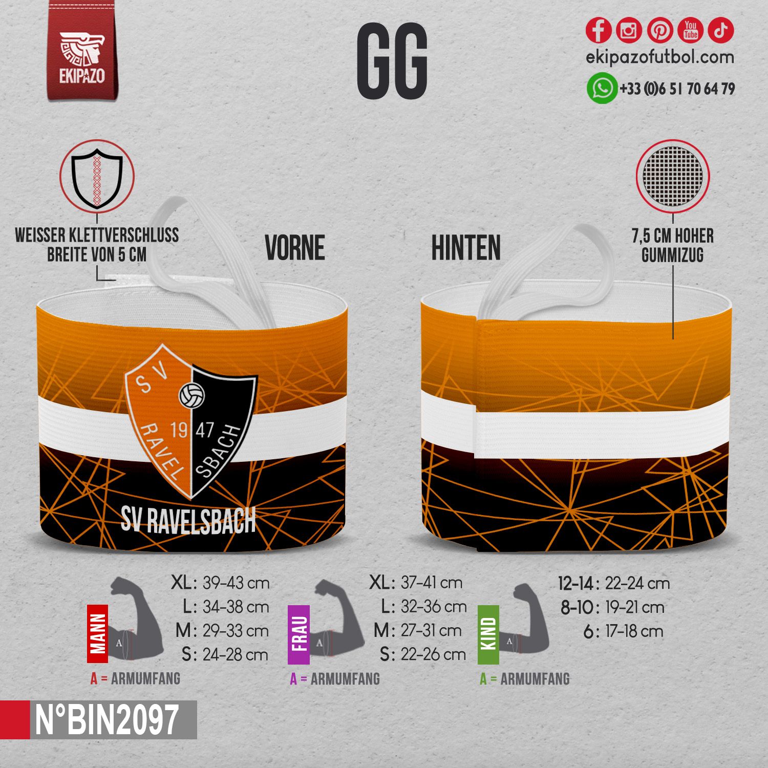 6 Armbinden