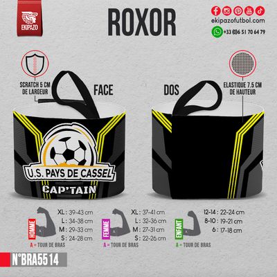 Lot de 2 brassards taille M