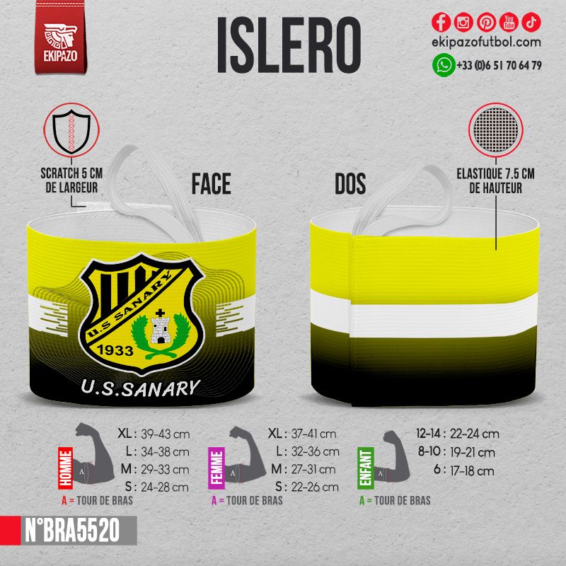 Lot de 10 brassards