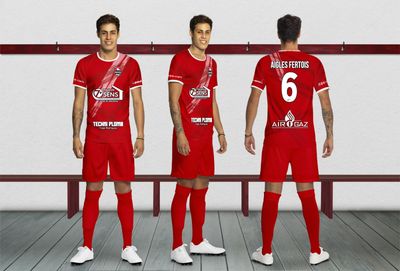 Lot de 7 maillots personnalisés