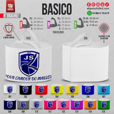 Lot de 4 brassards