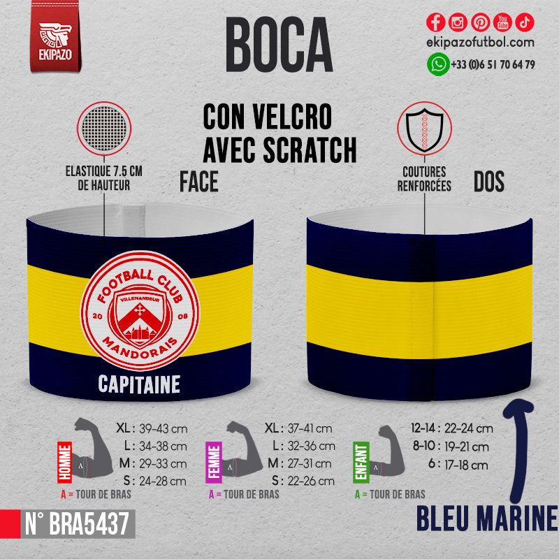 Lot de 2 brassards