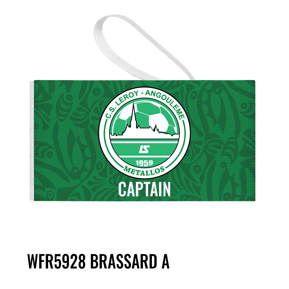 Lot de brassards, écharpes, drapeaux de corner et fanions