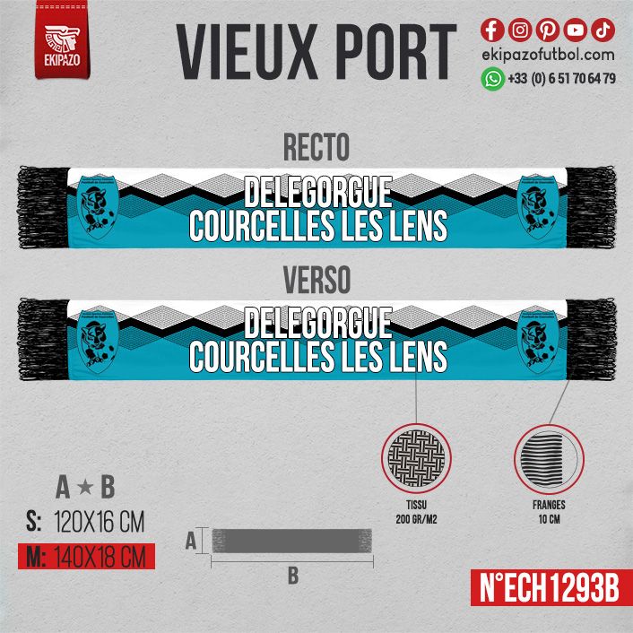 Lot de 10 écharpes en taille M