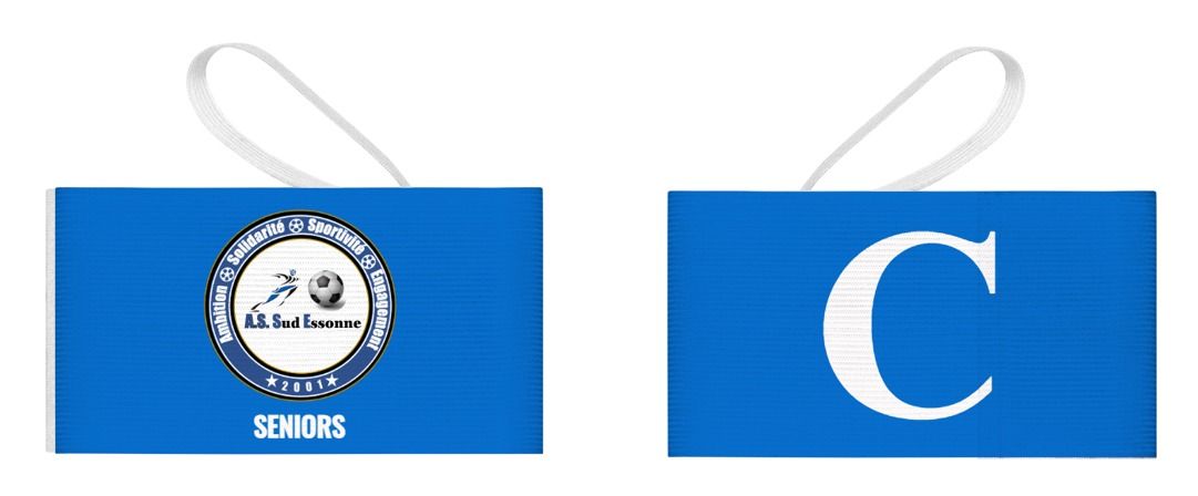 Lot de 2 brassards, 1 drapeau de corner et de 1 sac