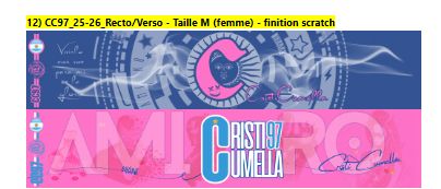 Lot de 5 brassards recto et 3 brassards recto verso