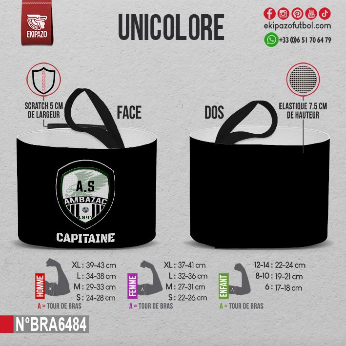 Lot de 2 brassards et d&#39;un sac chaussures