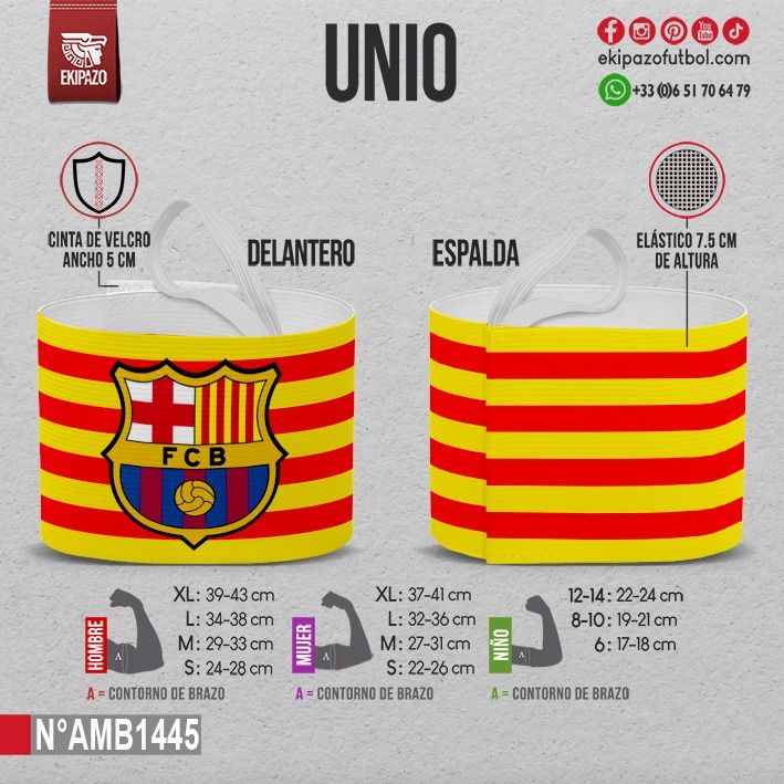 Set of 50 armbands with velcro, delivery to Spain