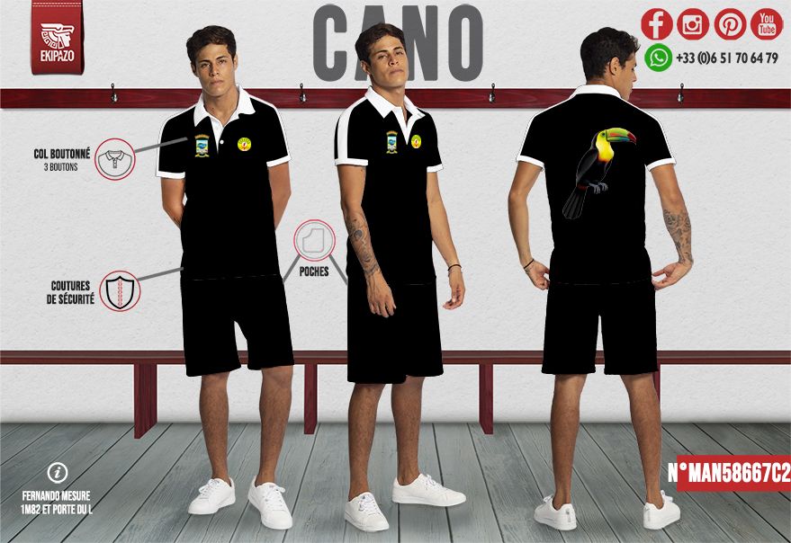 Lot de 2 polos en taille 2XL