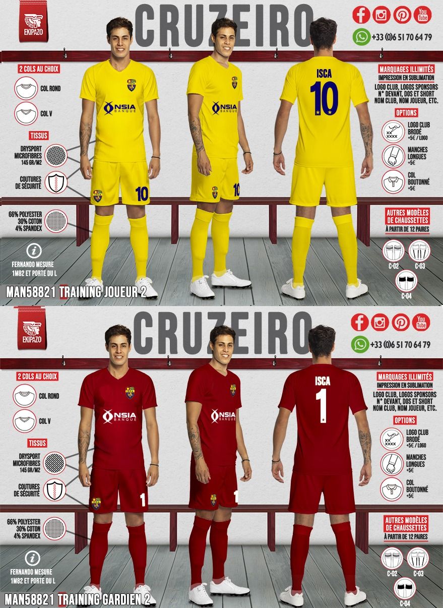 Entrainements (66 tenues + reste à payer) 1/2