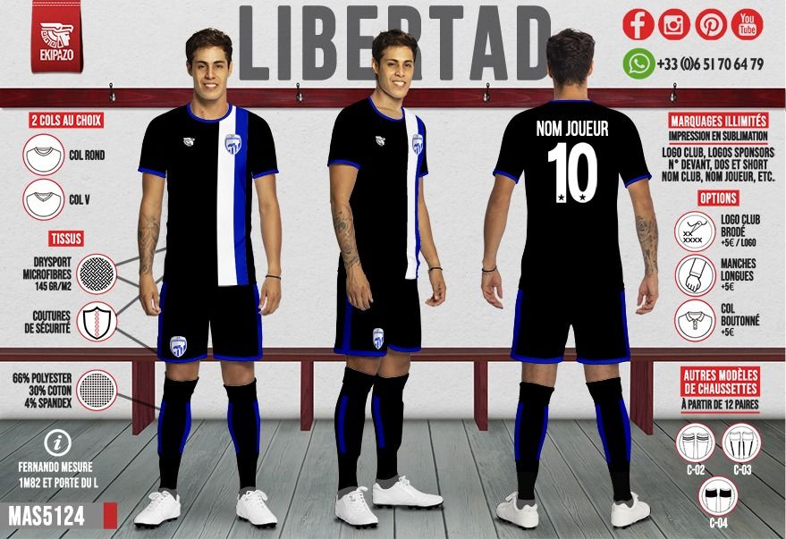 Lot de 11 joueurs maillot short chaussettes dont 1 gardien