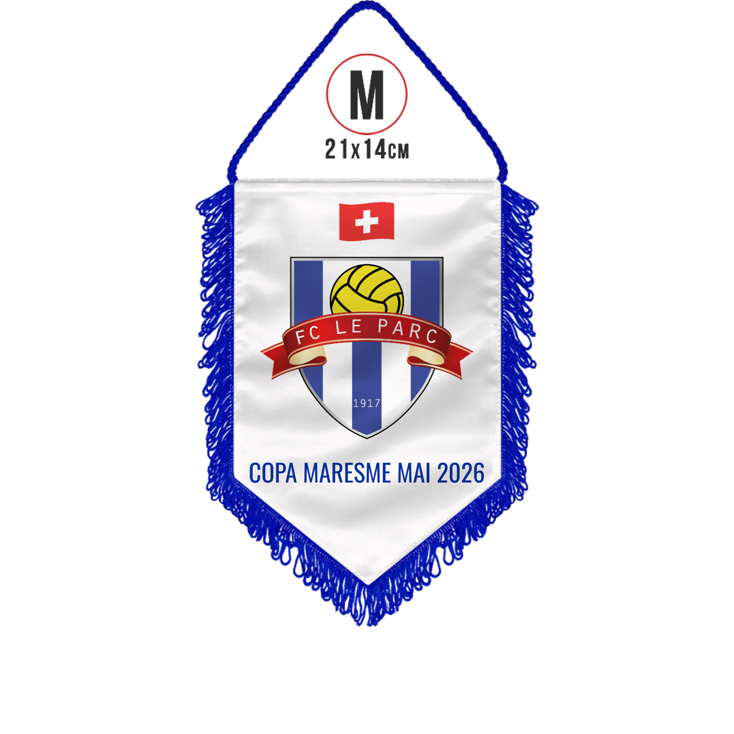 Lot de 12 fanions en taille S