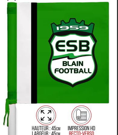 Lot de 8 drapeaux de corner