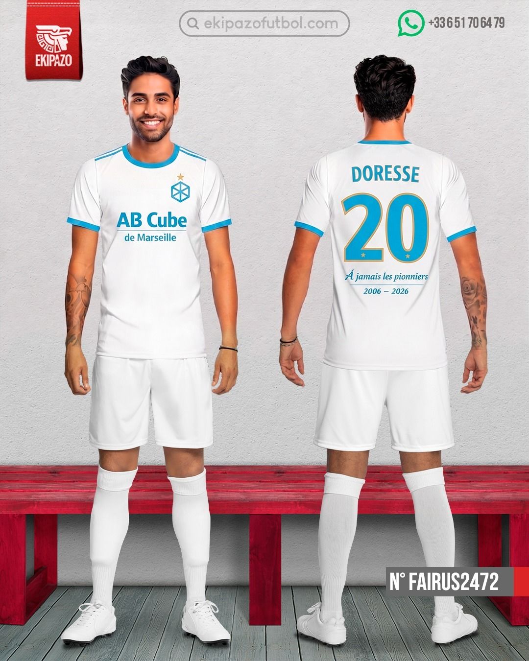 1 maillot avant le 3 juin