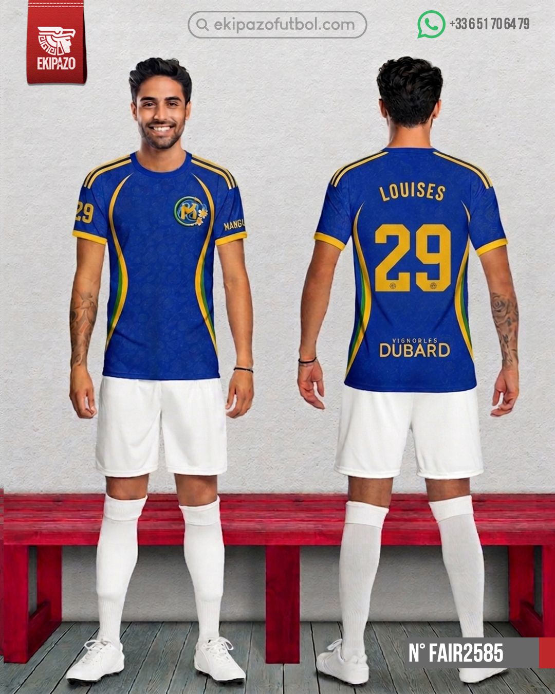 Lot de 28 maillots