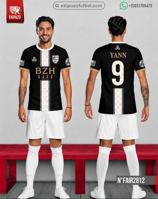 1 maillot en XL Homme (3 broderies)