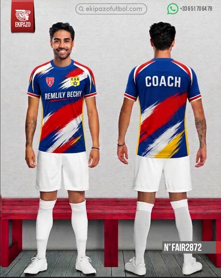 2 maillots 100% personnalisés