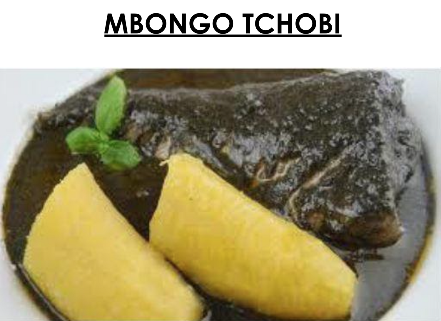 MBONGO TCHOBI