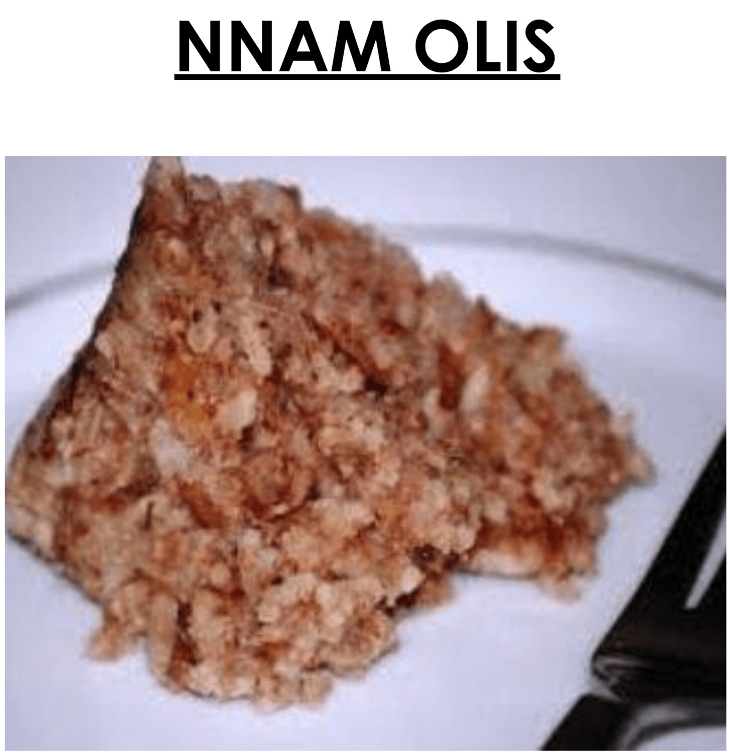 Nnam Olis