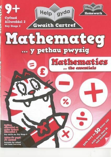 Help gyda Gwaith Cartref - Mathemateg, Y Pethau Pwysig