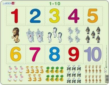 Jig-So Rhifau 1-10/Numbers 1-10