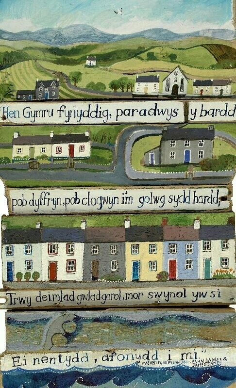 Poster Hen Gymru Fynyddig