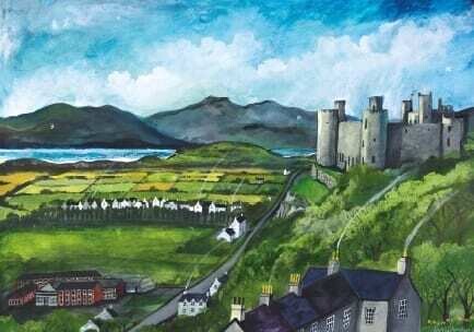Poster Castell Harlech