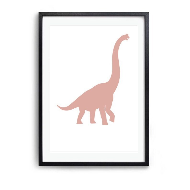 Print Deinosor A4 - Diplodicus