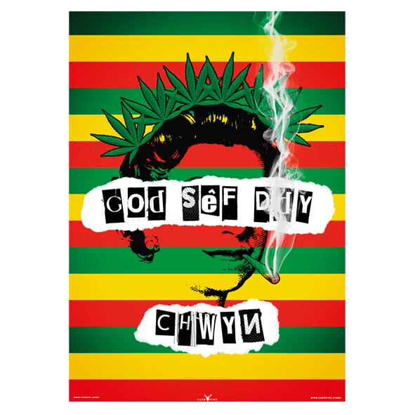 Poster A2 God Sef ddy Chwyn